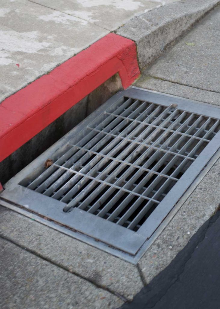 storm drain basin