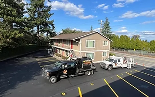 parking lots